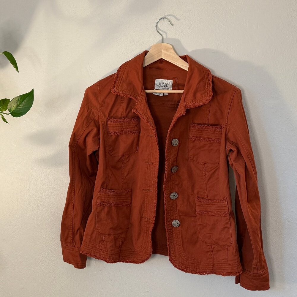 Rust Orange Jacket
